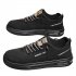 Casual Men Sneakers Ergonomic Design Anti Slip Lightweight Breathable Minimalist Sports Platform Shoes Outdoor Training Shoes full black 41