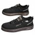 Casual Men Sneakers Ergonomic Design Anti Slip Lightweight Breathable Minimalist Sports Platform Shoes Outdoor Training Shoes black brown 43