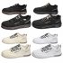 Casual Men Sneakers Ergonomic Design Anti Slip Lightweight Breathable Minimalist Sports Platform Shoes Outdoor Training Shoes black brown 43