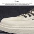 Casual Men Sneakers Ergonomic Design Anti Slip Lightweight Breathable Minimalist Sports Platform Shoes Outdoor Training Shoes black brown 43