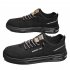 Casual Men Sneakers Ergonomic Design Anti Slip Lightweight Breathable Minimalist Sports Platform Shoes Outdoor Training Shoes black brown 43