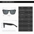 Casual Polarized Sunglasses Men Driver Shades Vintage Style Sun Glasses D73181NI