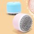 Cat Brush Electric Cat Grooming Massage Brush For Indoor Cats USB Rechargeable Silicone Cat Brushes For Shedding pink Electric model