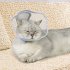 Cat Cone Collar Soft  Soft Cat Collar With Adjustable Drawstring  Lightweight  Soft  Comfortable Small Dog Cone Collar For Cats Stop Licking And Scratching Lave