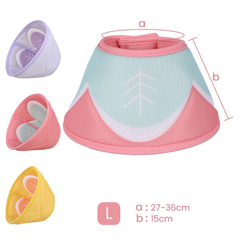 Cat DRecovery Collar Cone Adjustable Cat Cone Collar Soft Lightweight Adjustable Pet Cone Collar Prevent Licking Bite Cone