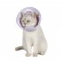 Cat DRecovery Collar Cone Adjustable Cat Cone Collar Soft Lightweight Adjustable Pet Cone Collar Prevent Licking Bite Cone For Cat After Surgery Kitten Cone pea