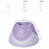 Cat DRecovery Collar Cone Adjustable Cat Cone Collar Soft Lightweight Adjustable Pet Cone Collar Prevent Licking Bite Cone For Cat After Surgery Kitten Cone pea