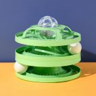 Cat Diy Turntable Ball Bite-resistant Scratch-resistant Funny Teaser Stick Boredom Toys Pet Supplies green universal