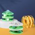 Cat Diy Turntable Ball Bite resistant Scratch resistant Funny Teaser Stick Boredom Toys Pet Supplies yellow universal