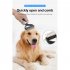 Cat Dog Hair Removal Comb Grooming Comb Double sided Stainless Steel Pet Shedding Brush Pet Supplies pink large opp bag