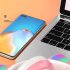 Cat Ear Wireless Headphones Over Ear Hi Fi Stereo Deep Bass Lighting Headset For Laptop PC Computer Mobile Phone Tablet blue