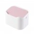 Cat Excrement Trash Can Fully Enclosed Smell Proof Detachable Cat Litter Disposal Bin Cat Toilet Cat Litter Special Garbage Can Excrement Supplies white yellow
