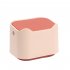 Cat Excrement Trash Can Fully Enclosed Smell Proof Detachable Cat Litter Disposal Bin Cat Toilet Cat Litter Special Garbage Can Excrement Supplies white yellow