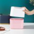 Cat Excrement Trash Can Fully Enclosed Smell Proof Detachable Cat Litter Disposal Bin Cat Toilet Cat Litter Special Garbage Can Excrement Supplies white pink