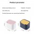 Cat Excrement Trash Can Fully Enclosed Smell Proof Detachable Cat Litter Disposal Bin Cat Toilet Cat Litter Special Garbage Can Excrement Supplies white yellow
