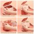 Cat Excrement Trash Can Fully Enclosed Smell Proof Detachable Cat Litter Disposal Bin Cat Toilet Cat Litter Special Garbage Can Excrement Supplies white pink
