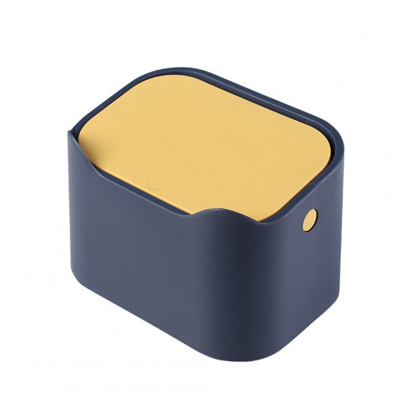 Cat Excrement Trash Can Fully Enclosed Smell Proof Detachable Cat Litter Disposal Bin Cat Toilet Cat Litter Special Garbage Can Excrement Supplies yellow blue