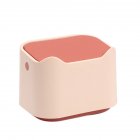 Cat Excrement Trash Can Fully Enclosed Smell Proof Detachable Cat Litter Disposal Bin Cat Toilet Cat Litter Special Garbage Can Excrement Supplies pink orange