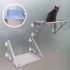 Cat Hanging Hammock Foldable Space saving Cat Sleeping Nest Comfortable Safety Seat Wih Suction Cup Cat Hammock small size