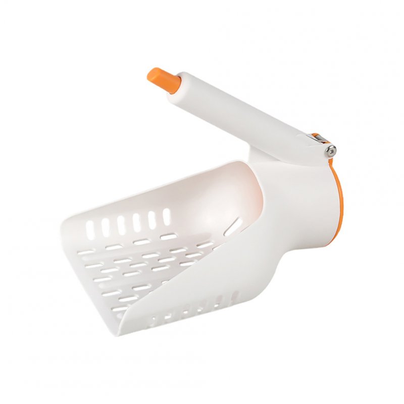Cat Litter Scooper With Holder Kitty Metal Scooper Cat Litter Sifter Scoop System Deep Shovel Cat Litter Shovel With Waste Can Durable Kitten Pooper Lifter