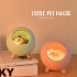 Cat Pet House Ambience Lamp Cartoon LED Night Light Cute Little Cat Pet House Night Light USB Charging Touch Atmosphere Light green