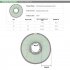 Cat Recovery Collar Protective Cat Neck Cones Adjustable Pet Cone Collar Lightweight Kitten Cones After Surgery Elizabethan Collar For Cats Dog green M