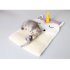 Cat Scratch Mat Pad Cat Scratch Board Bed Cute Type Nail Scratching Hanging Pad White unicorn L