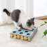 Cat Scratcher Cardboard Toys Multi functional Corrugated Scratching Board Interactive Whack a mole Toy As shown  No bee toys 