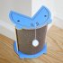 Cat Scratcher Cat Scratch Pad Wtih Cat Teaser Plush Ball Thickened Wear resistant Corrugated Paper Replaceable Cat Scratch Board For Indoor mouth model blue blu