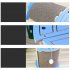 Cat Scratcher Cat Scratch Pad Wtih Cat Teaser Plush Ball Thickened Wear resistant Corrugated Paper Replaceable Cat Scratch Board For Indoor mouth model blue blu
