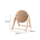 Cat Scratching Ball Toy Wear-resistant Cats Scratcher Sisal Rope Furniture Protector Grinding Paws Toys Pet Supplies V-shaped small