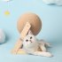 Cat Scratching Ball Toy Wear resistant Cats Scratcher Sisal Rope Furniture Protector Grinding Paws Toys Pet Supplies V shaped medium
