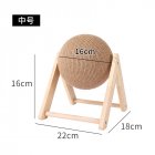 Cat Scratching Ball Toy Wear resistant Cats Scratcher Sisal Rope Furniture Protector Grinding Paws Toys Pet Supplies V shaped medium
