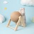 Cat Scratching Ball Toy Wear resistant Cats Scratcher Sisal Rope Furniture Protector Grinding Paws Toys Pet Supplies V shaped medium