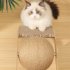 Cat Scratching Board Arch Bridge Design Claw Resistant Long lasting Corrugated Paper Claw Grinder Furniture Protector Arched Cat Scratch Ball