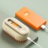 Cat Steam Brush 3 In 1 Pet Cleaning Steam Brush With 84 Massage Soft Teeth Steam Hair Removal Comb No Static Electricity No Flying Hair For All Pets Khaki Pet s