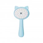 Cat Steam Brush, Pet Grooming Brush With Smooth Comb Teeth, Rechargeable And Spray Port Design, Prevent Static Electricity, Dog & Cat Hair Cleaning Brush blue