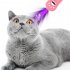 Cat Teaser Stick 5 Pattern Usb Rechargeable Infrared Light Multifunctional Pet Comb Pet Training Supplies Pink Three in one