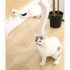 Cat Teaser Stick Electric Automatic Lifting Cat Toys Funny Hairy Ball Interactive Lifting Ball Toys white  with accessories 