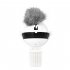 Cat Teaser Stick Electric Automatic Lifting Cat Toys Funny Hairy Ball Interactive Lifting Ball Toys white  with accessories 