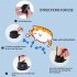 Cat Teaser Stick Set With Suction Cup Bells Feathers Tassels Cat Wand Toy Pet Supplies For Relieves Boredom 2 birds   3 feathers