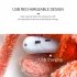 Cat Toy Plush Lobster Electric USB Charging Simulation Jumping Lobster Toys for Cats Dogs Pet Orange USB