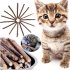Cat Toys Catnip Chew Kitten Toys Wooden Stick Teething Molar Toys Suitable for All Ages Cats 20PCS