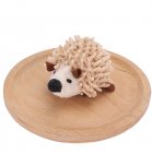 Cat Toys Simulation Hedgehog Bird Ladybird Frog Squeaky Interactive Plush Toys Pet Supplies For Small Dogs Puppy Kitten Hedgehog