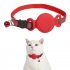 Cat Tracker Collar  Cat Gps Tracker Collar With Adjustable Tape  Bell  Love Decoration  Adjustable Tracker Collar For Kitty  Puppy  Indoor  Outdoor  Hiking Or R