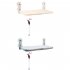 Cat Window Perch Space Saving Cat Window Hammock With 4pcs Strong Suction Cup For Large Cats Sunbathing Napping Standard  45 x 30cm  Beige