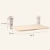 Cat Window Perch Space Saving Cat Window Hammock With 4pcs Strong Suction Cup For Large Cats Sunbathing Napping Standard  45 x 30cm  Beige