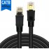 Cat8 Ethernet Connection Line Jumper Indoor Computer Router Pure Copper Cable Optical Fiber Broadband Connection Line 5 meters