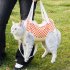 Cats Carrying Bag Pet Carrying Bag Pet Shoulder Bag With Leg Hole Sturdy Lightweight Wearable Solid Color Pet Shopping Bag For Cat  VC Orange  L