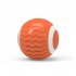 Cats Dogs Electric Ball Toys Built in Obstacle Avoidance LED Lights Intelligent Rolling Ball For Anxiety Relief Boredom Reduce orange red